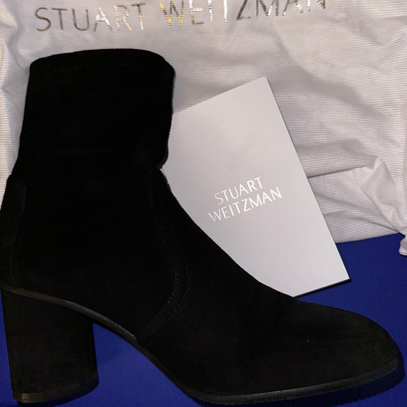 Stuart Weitzman Suede Booties - Picture 4 of 5